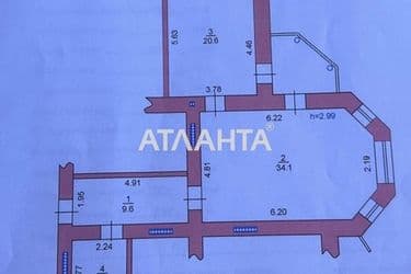 2-кімнатна квартира за адресою Хантадзе пров. (площа 77 м²) - Atlanta.ua - фото 24