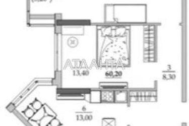 2-rooms apartment apartment by the address st. Vilyamsa ak (area 60 m²) - Atlanta.ua - photo 10