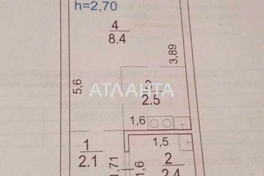 1-кімнатна квартира за адресою вул. Бугаївська (площа 16 м²) - Atlanta.ua - фото 22