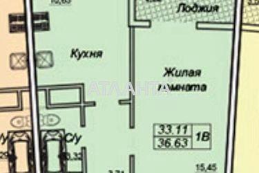 1-room apartment apartment by the address st. Genuezskaya (area 37 m²) - Atlanta.ua - photo 20