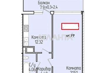 1-room apartment apartment by the address st. Genuezskaya (area 45 m²) - Atlanta.ua - photo 10