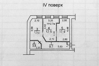 2-кімнатна квартира за адресою вул. Грецька (площа 46,9 м²) - Atlanta.ua - фото 15