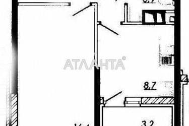 1-комнатная квартира по адресу Овидиопольская дор. (площадь 40 м²) - Atlanta.ua - фото 49