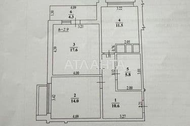 2-rooms apartment apartment by the address st. Tolbukhina (area 67 m²) - Atlanta.ua - photo 30