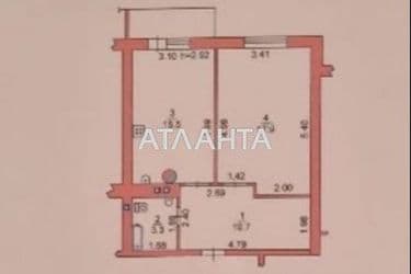 1-кімнатна квартира за адресою вул. Парусна (площа 50 м²) - Atlanta.ua - фото 22