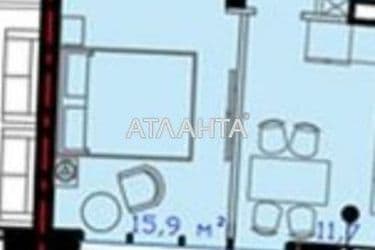 1-кімнатна квартира за адресою вул. Дружби народів (площа 43 м²) - Atlanta.ua - фото 14