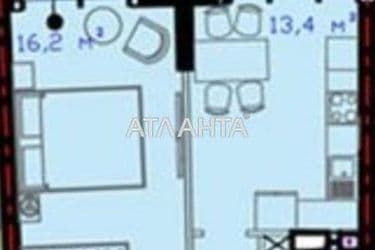 1-room apartment apartment by the address st. Druzhby narodov (area 43,4 m²) - Atlanta.ua - photo 15