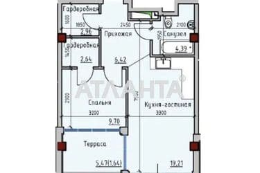 1-комнатная квартира по адресу ул. Софиевская (площадь 47 м²) - Atlanta.ua - фото 26