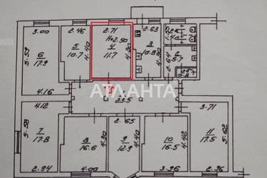 Коммунальная квартира по адресу ул. Сортировочная 1-я (площадь 11,7 м²) - Atlanta.ua - фото 6