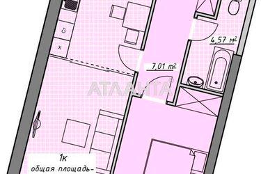 1-кімнатна квартира за адресою Курортний пров. (площа 48,2 м²) - Atlanta.ua - фото 9