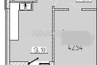 1-room apartment apartment by the address st. Krasnova (area 42,5 m²) - Atlanta.ua - photo 8