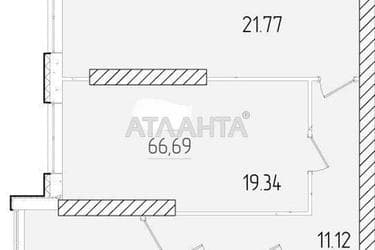 2-кімнатна квартира за адресою вул. Краснова (площа 66,7 м²) - Atlanta.ua - фото 10