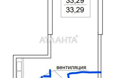 1-комнатная квартира по адресу ул. Педагогическая (площадь 33,3 м²) - Atlanta.ua - фото 26