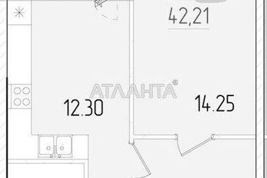 1-room apartment apartment by the address st. Krasnova (area 42,2 m²) - Atlanta.ua - photo 8