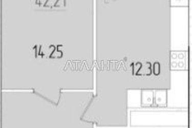 1-room apartment apartment by the address st. Krasnova (area 42,2 m²) - Atlanta.ua - photo 8