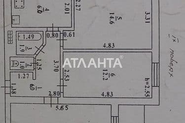 3-комнатная квартира по адресу ул. Заболотного ак. (площадь 61 м²) - Atlanta.ua - фото 38