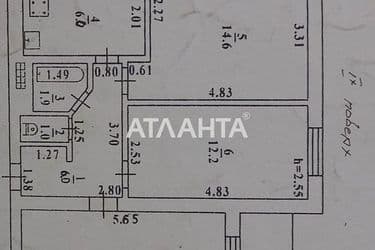 3-кімнатна квартира за адресою вул. Заболотного ак. (площа 58,1 м²) - Atlanta.ua - фото 38