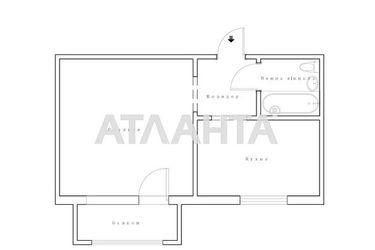 1-комнатная квартира по адресу ул. Гвардейская (площадь 28,4 м²) - Atlanta.ua - фото 30