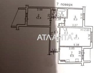 3-rooms apartment apartment by the address st. Nikolaevskaya dor Kotovskaya dor (area 65,4 m²) - Atlanta.ua - photo 26