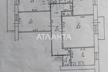 Багатокімнатна квартира за адресою вул. Ядова Сергія (площа 83,2 м²) - Atlanta.ua - фото 26