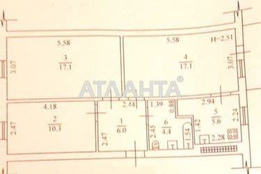 3-кімнатна квартира за адресою Добровольського пр. (площа 62,1 м²) - Atlanta.ua - фото 26