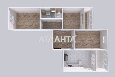 3-rooms apartment apartment by the address st. Prospekt Glushkova (area 95,6 m²) - Atlanta.ua - photo 70