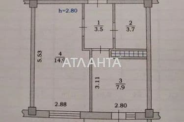 1-room apartment apartment by the address st. Vilyamsa ak (area 31 m²) - Atlanta.ua - photo 33