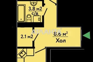 1-кімнатна квартира за адресою вул. Соборна (площа 41,3 м²) - Atlanta.ua - фото 36