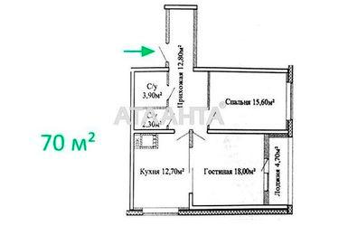 2-rooms apartment apartment by the address st. Tolbukhina (area 70 m²) - Atlanta.ua - photo 15