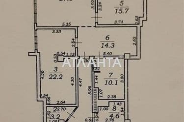 3-комнатная квартира по адресу Обсерваторный пер. (площадь 123 м²) - Atlanta.ua - фото 44