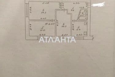 3-rooms apartment apartment by the address st. Geroev Krut Tereshkovoy (area 51,9 m²) - Atlanta.ua - photo 47