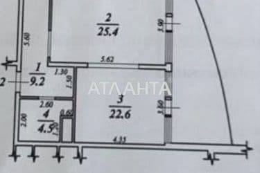 1-room apartment apartment by the address st. Arkadievskiy per (area 60 m²) - Atlanta.ua - photo 36