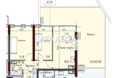 2-rooms apartment apartment by the address st. Radostnaya (area 68 m²) - Atlanta.ua - photo 6