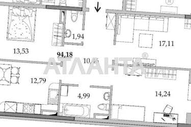 3-кімнатна квартира за адресою вул. Вільямса ак. (площа 95 м²) - Atlanta.ua - фото 17