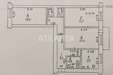 3-rooms apartment apartment by the address st. Karmena Romana 1 y Proletarskiy per (area 55,3 m²) - Atlanta.ua - photo 20