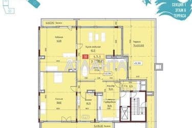 3-комнатная квартира по адресу Маячный пер. (площадь 278,6 м²) - Atlanta.ua - фото 12
