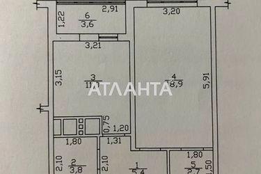 1-кімнатна квартира за адресою Люстдорфська дор. (площа 45,4 м²) - Atlanta.ua - фото 12