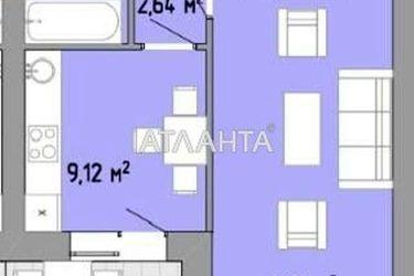 1-комнатная квартира по адресу Небесной Сотни пр. (площадь 43 м²) - Atlanta.ua - фото 11