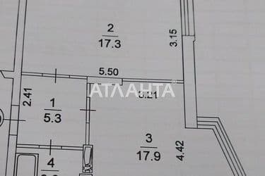 1-кімнатна квартира за адресою вул. Максимовича (площа 44 м²) - Atlanta.ua - фото 36