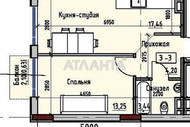 1-room apartment apartment by the address st. Radostnaya (area 39 m²) - Atlanta.ua - photo 10