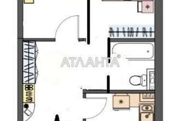 2-комнатная квартира по адресу ул. Сахарова (площадь 48 м²) - Atlanta.ua - фото 13