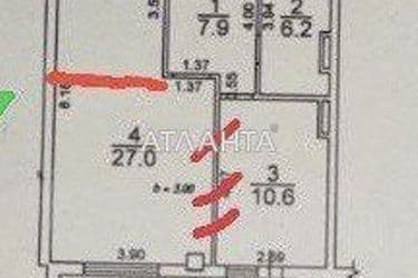 1-комнатная квартира по адресу ул. Грушевского Михаила (площадь 53 м²) - Atlanta.ua - фото 36