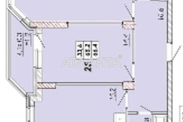 2-комнатная квартира по адресу Овидиопольская дор. (площадь 65,4 м²) - Atlanta.ua - фото 12