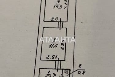 2-кімнатна квартира за адресою вул. Болгарська (площа 31,9 м²) - Atlanta.ua - фото 16