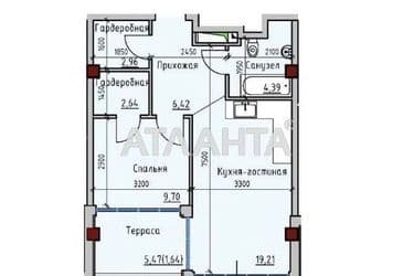 1-room apartment apartment by the address st. Sofievskaya Korolenko (area 47 m²) - Atlanta.ua - photo 5