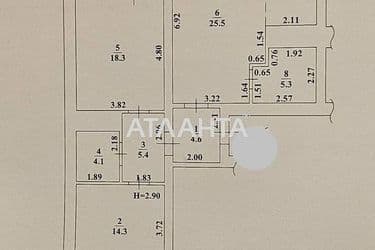 3-кімнатна квартира за адресою вул. Чехова (площа 103,3 м²) - Atlanta.ua - фото 15