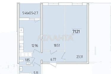 2-кімнатна квартира за адресою вул. Краснова (площа 71,2 м²) - Atlanta.ua - фото 14