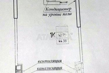 1-комнатная квартира по адресу ул. Генуэзская (площадь 44 м²) - Atlanta.ua - фото 12
