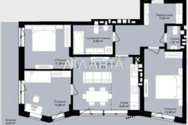 3-кімнатна квартира за адресою вул. Окружна (площа 83,6 м²) - Atlanta.ua - фото 19