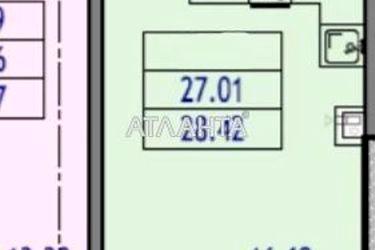 1-комнатная квартира по адресу Тополинный пер. (площадь 29 м²) - Atlanta.ua - фото 10